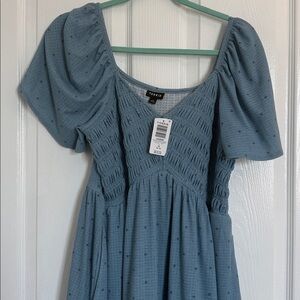 Torrid Blue Midi Dress